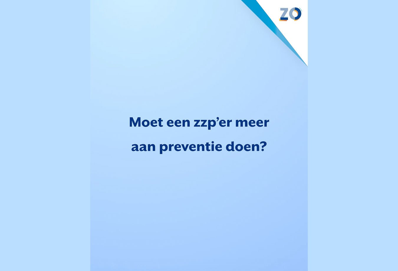 zzp preventie